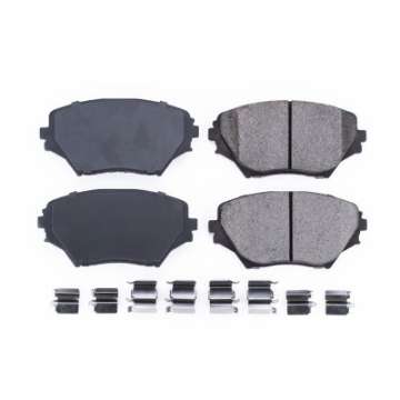 Picture of Power Stop 01-05 Toyota RAV4 Front Z17 Evolution Ceramic Brake Pads w-Hardware