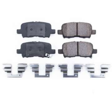 Picture of Power Stop 01-06 Acura MDX Rear Z17 Evolution Ceramic Brake Pads w-Hardware