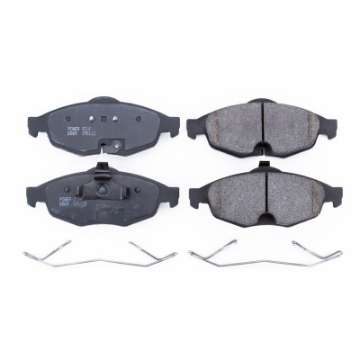 Picture of Power Stop 01-06 Chrysler Sebring Front Z17 Evolution Ceramic Brake Pads w-Hardware