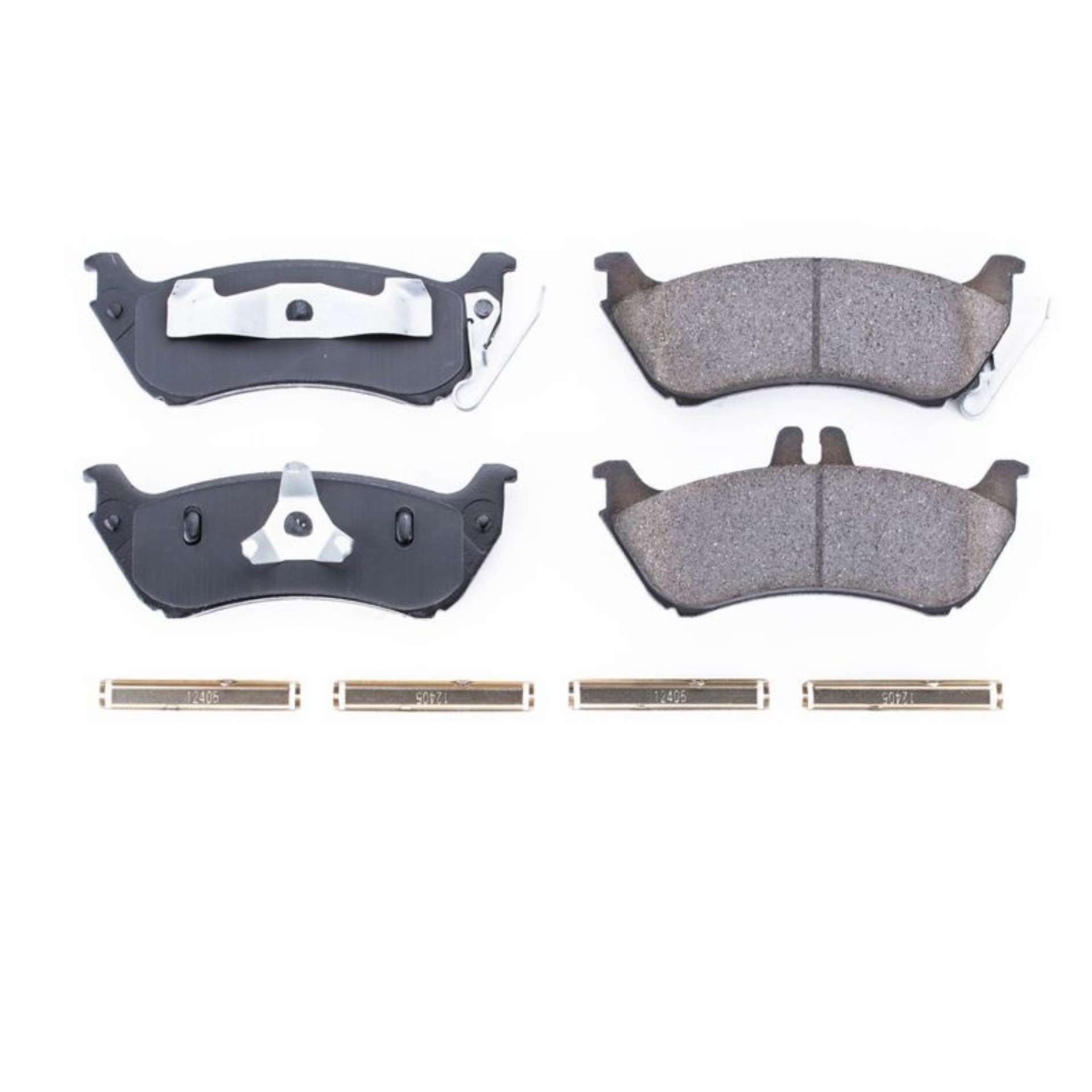 Picture of Power Stop 98-03 Mercedes-Benz ML320 Rear Z17 Evolution Ceramic Brake Pads w-Hardware