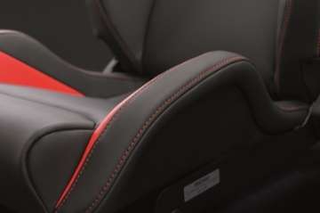 Picture of Recaro Sportster CS Nurburgring Edition Driver Seat - Black-Red Leather-Black Leather