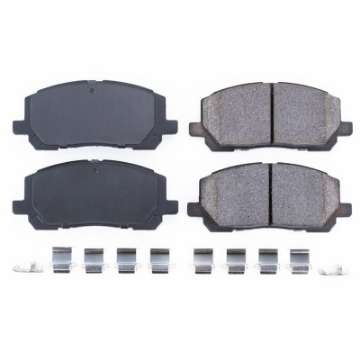 Picture of Power Stop 01-07 Toyota Highlander Front Z17 Evolution Ceramic Brake Pads w-Hardware