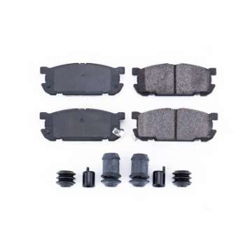 Picture of Power Stop 01-05 Mazda Miata Rear Z17 Evolution Ceramic Brake Pads w-Hardware