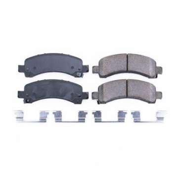 Picture of Power Stop 02-06 Cadillac Escalade Rear Z17 Evolution Ceramic Brake Pads w-Hardware