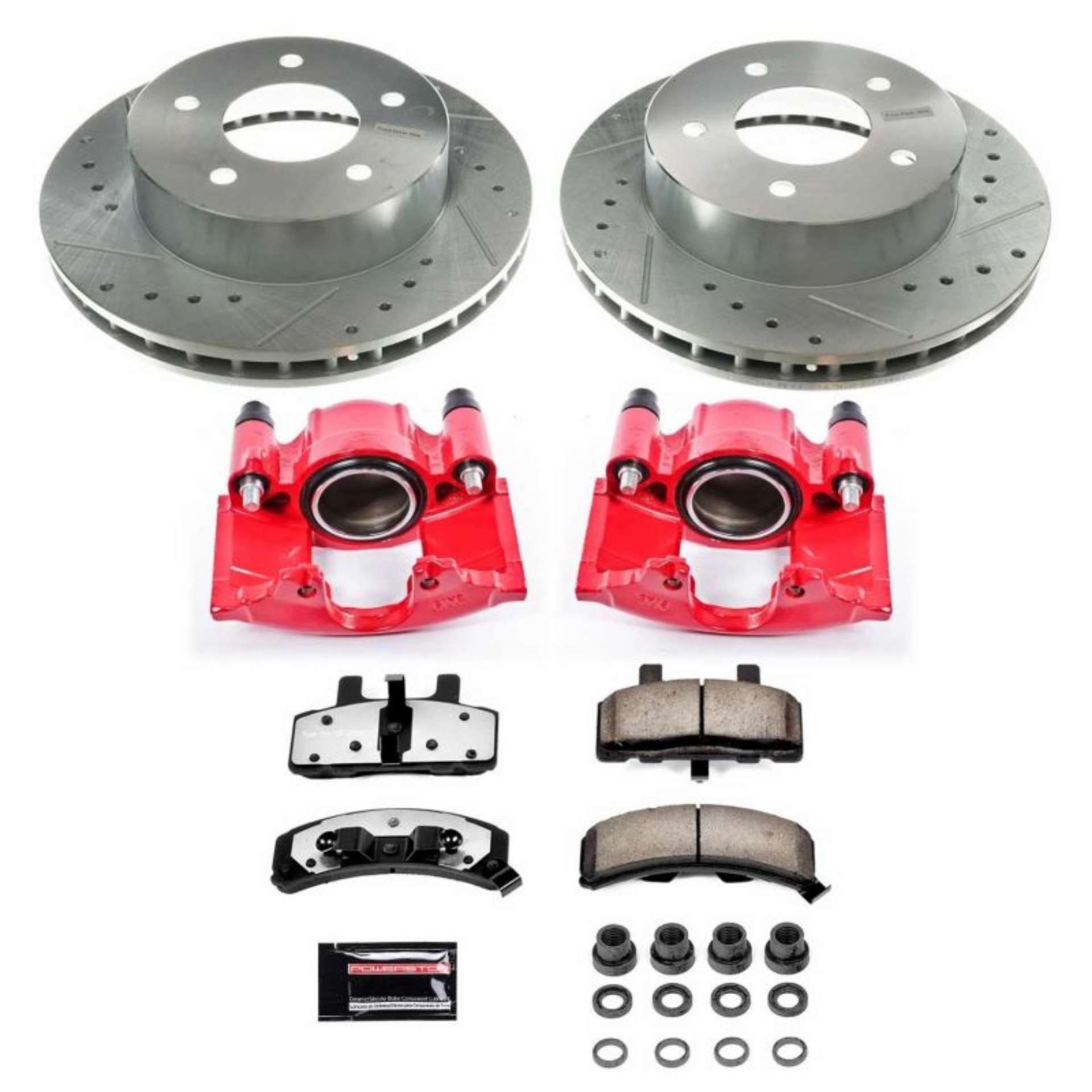 Picture of Power Stop 90-02 Chevrolet Astro Front Z36 Truck & Tow Brake Kit w-Calipers