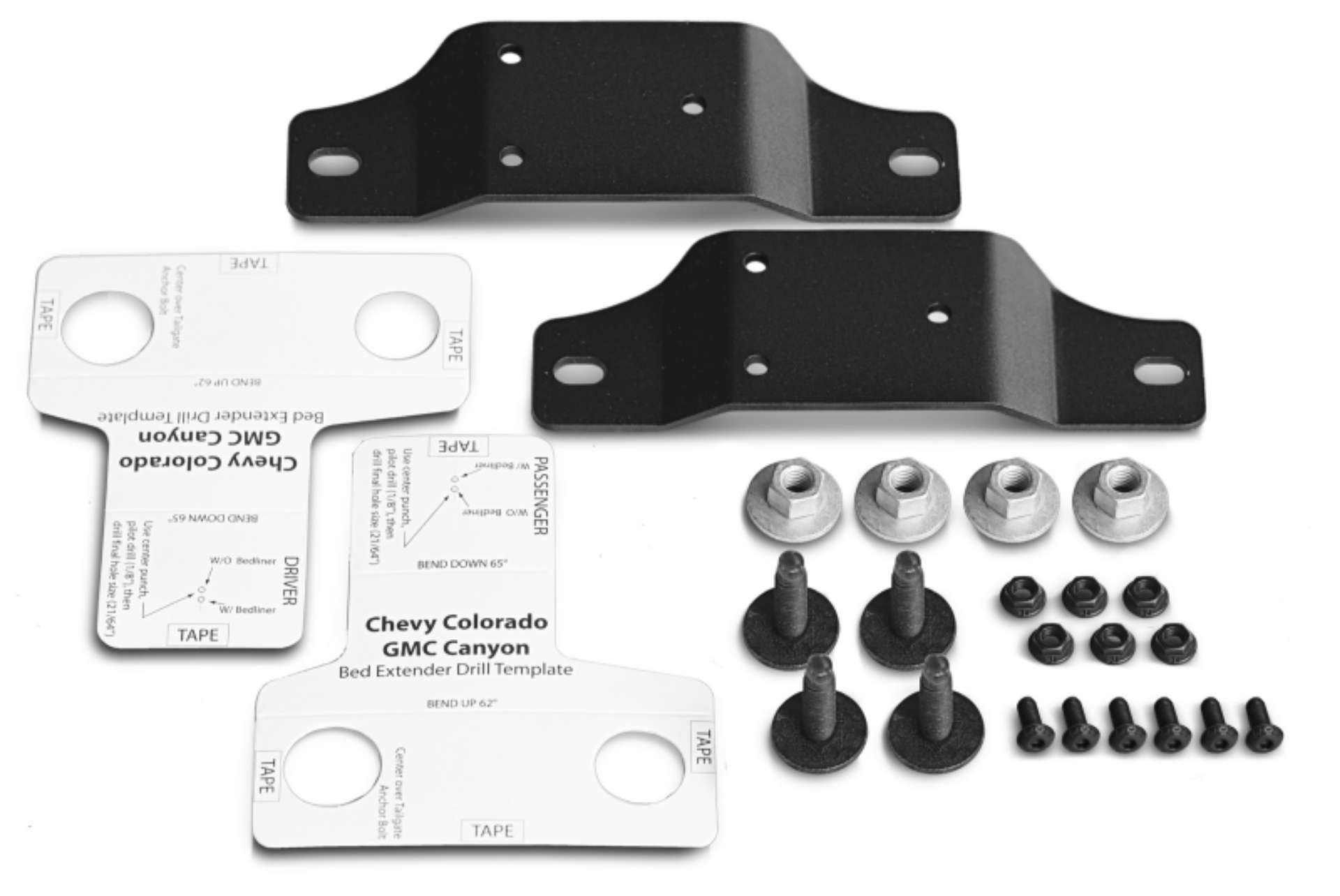 Picture of AMP Research 19-22 Chevrolet-GMC Colorado-Canyon Bedxtender HD Kit - Black