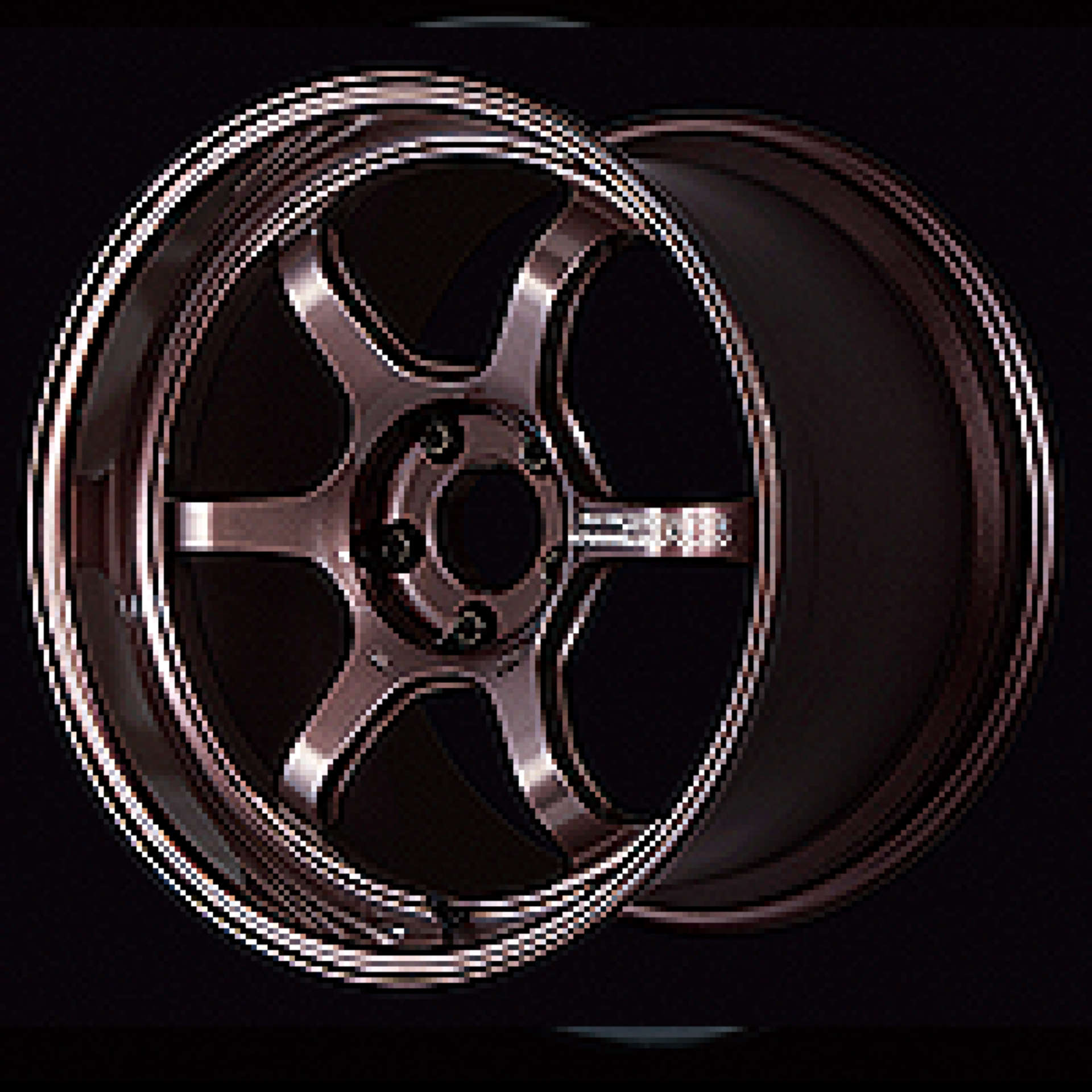 Picture of Advan R6 18x8-5 +50 5-114-3 Racing Copper Bronze Wheel