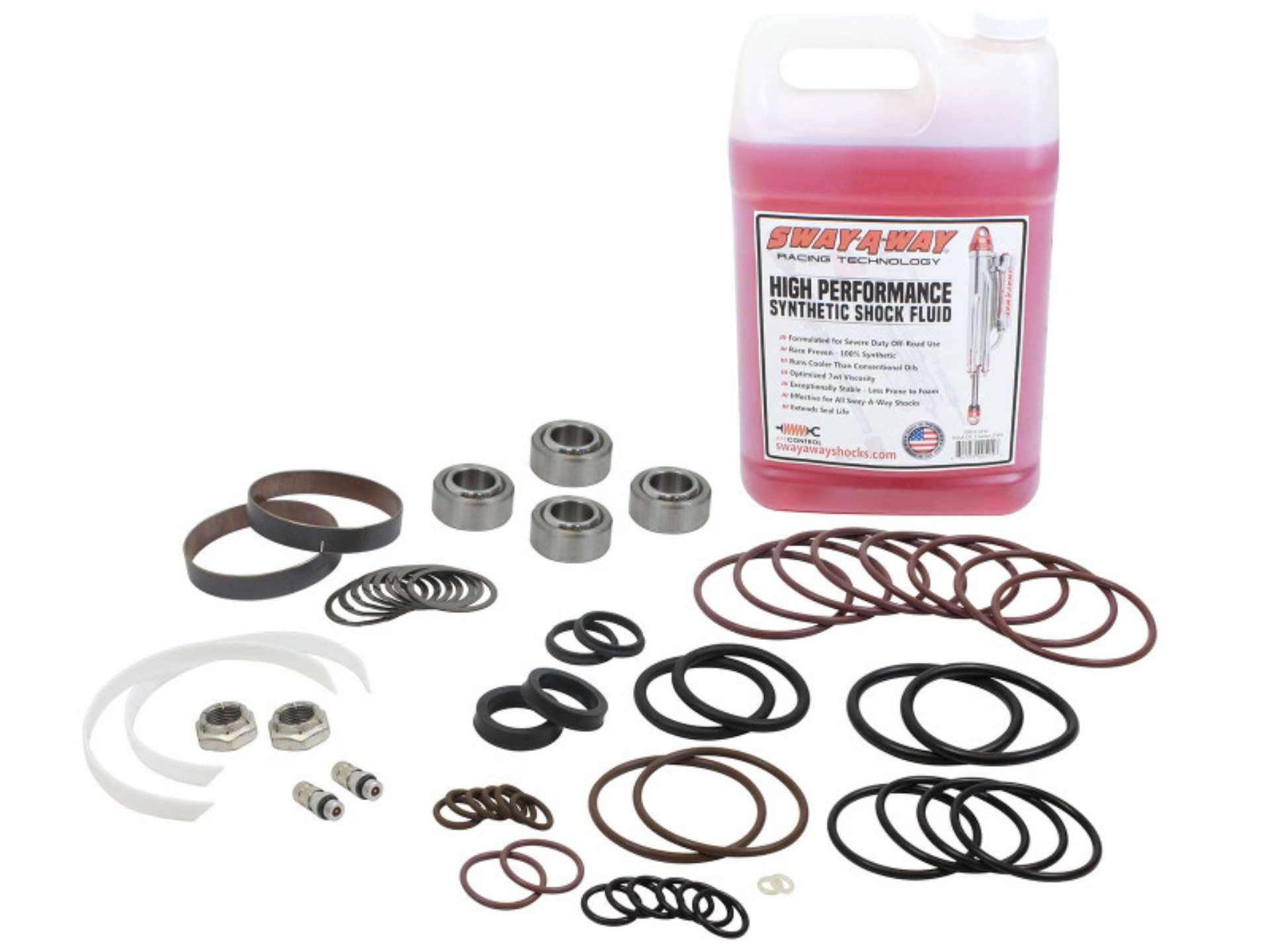 Picture of aFe Sway-A-Way Master Rebuild Kit for 3-0 Shock w- 1in Shaft - Gen 1