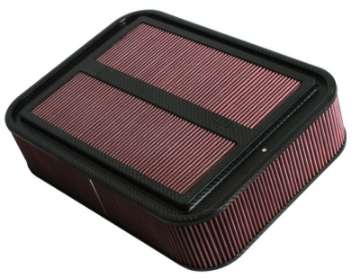 Picture of K&N Custom Racing Assembly Carbon Fiber 4in Air Box w-o Base - Large