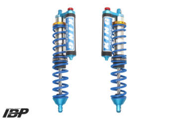 Picture of King Shocks 18+ RZR-XP Turbo S 2-5 Front Internal Bypass Piggyback Coilover w- Finned Res & Adjuster