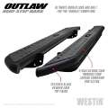 Picture of Westin 15-20 Ford F-150 SuperCab - 17-20 F-250-350 SuperCab Outlaw Nerf Step Bars - Textured Black