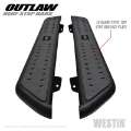 Picture of Westin 15-20 Ford F-150 SuperCab - 17-20 F-250-350 SuperCab Outlaw Nerf Step Bars - Textured Black