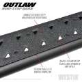 Picture of Westin 15-20 Ford F-150 SuperCab - 17-20 F-250-350 SuperCab Outlaw Nerf Step Bars - Textured Black