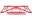 Picture of BMR 15-20 Ford Mustang Harness Bar - Red