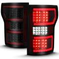 Picture of ANZO 18-19 Ford F-150 LED Taillight Black Housing Clear Lens Red Light Bar W-Sequential