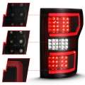 Picture of ANZO 18-19 Ford F-150 LED Taillight Black Housing Clear Lens Red Light Bar W-Sequential