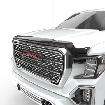 Picture of EGR 2019 GMC Sierra Superguard Hood Shield 301791 - Dark Smoke