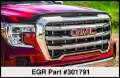 Picture of EGR 2019 GMC Sierra Superguard Hood Shield 301791 - Dark Smoke