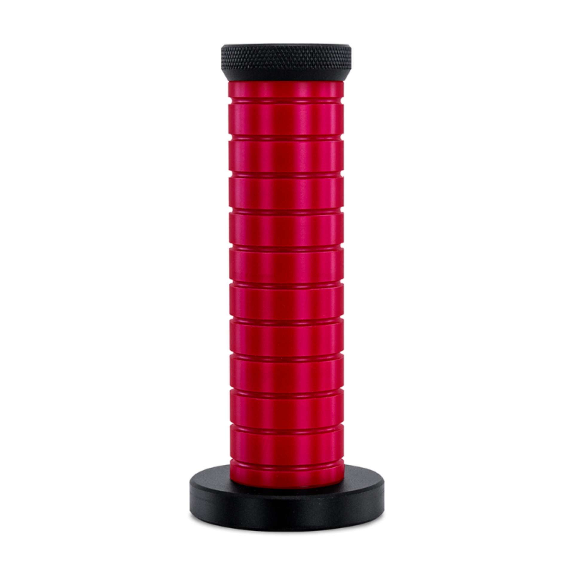 Picture of Mishimoto Weighted Grip Shift Knob - Black - Red