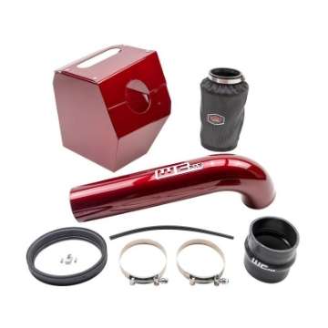 Picture of Wehrli 17-19 Chevrolet 6-6L L5P Duramax 4in Intake Kit - Candy Red