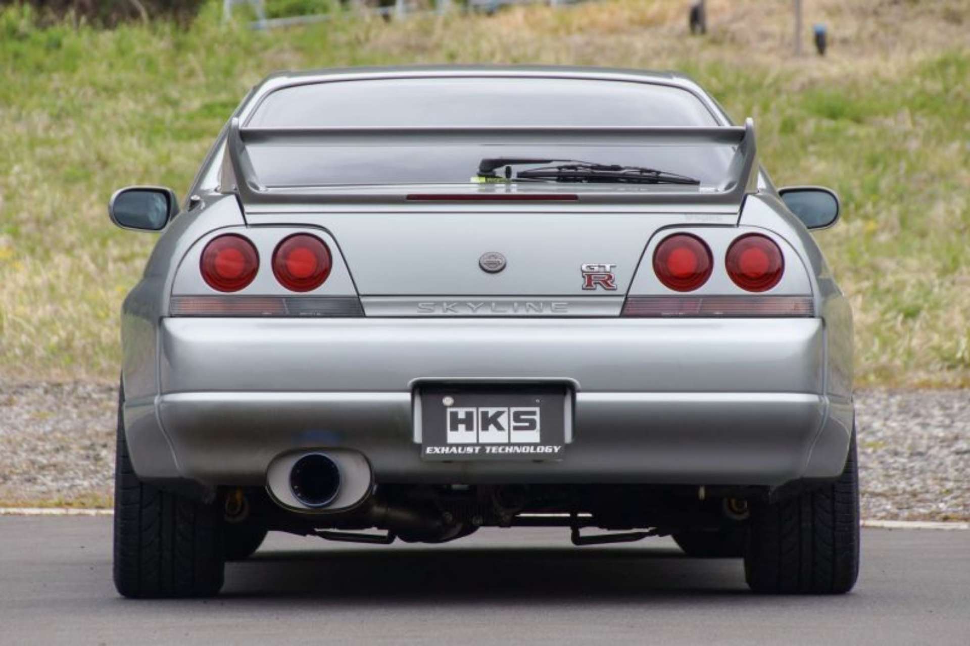 Picture of HKS SUPER TURBO MUFFLER TI BCNR33 RB26DETT