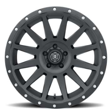 Picture of ICON Compression 20x10 5x150 -19mm Offset 4-75in BS 110-10mm Bore Satin Black Wheel