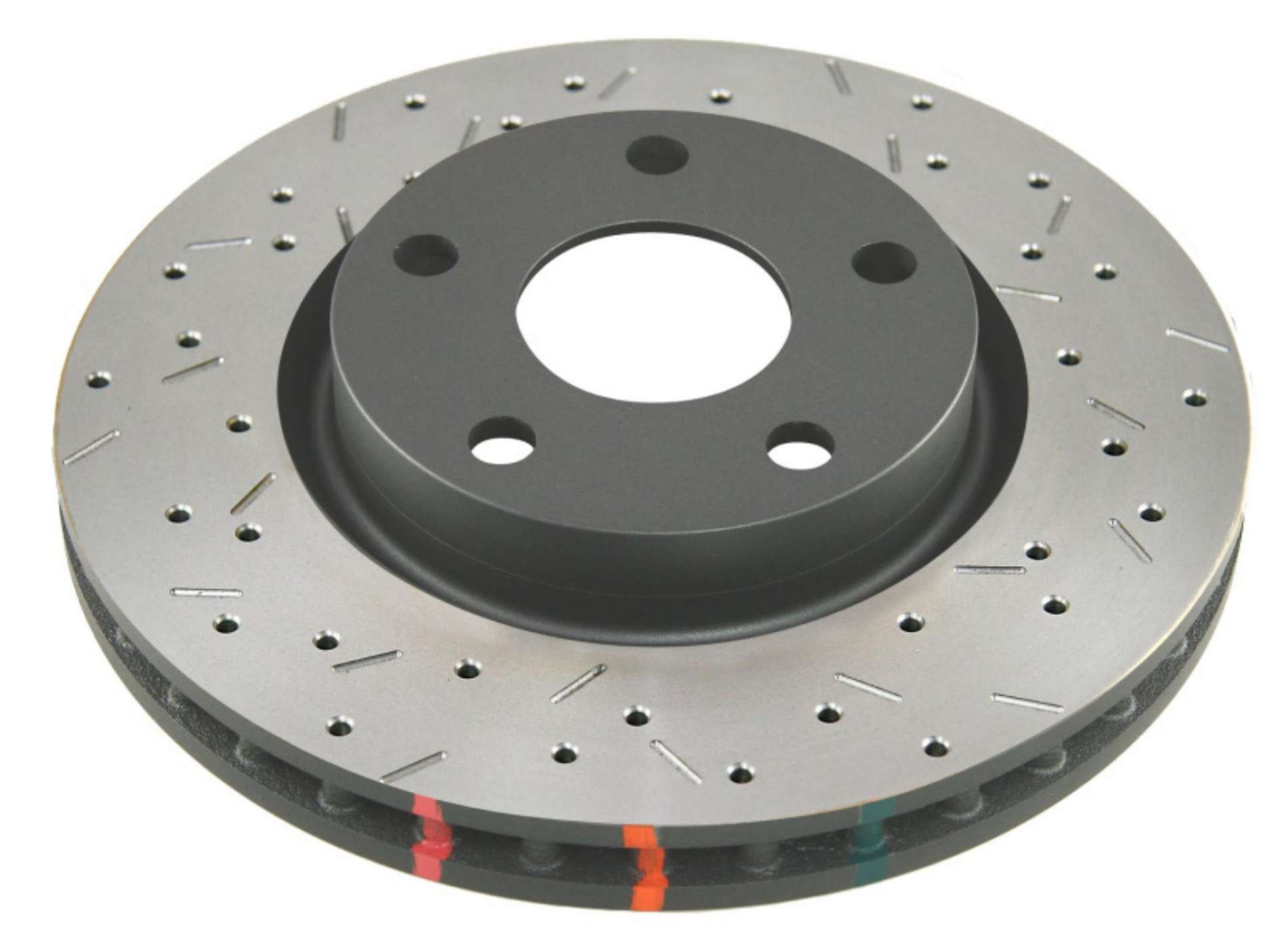 Picture of DBA 09 Pontiac G8 GXP V8 6-2L Rear Crossdrilled-Slotted 4000 XS Series Rotor - Black