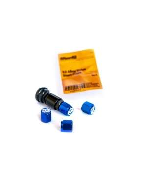 Picture of Fifteen52 Valve Stem Cap Set - Blue - 4 Pieces