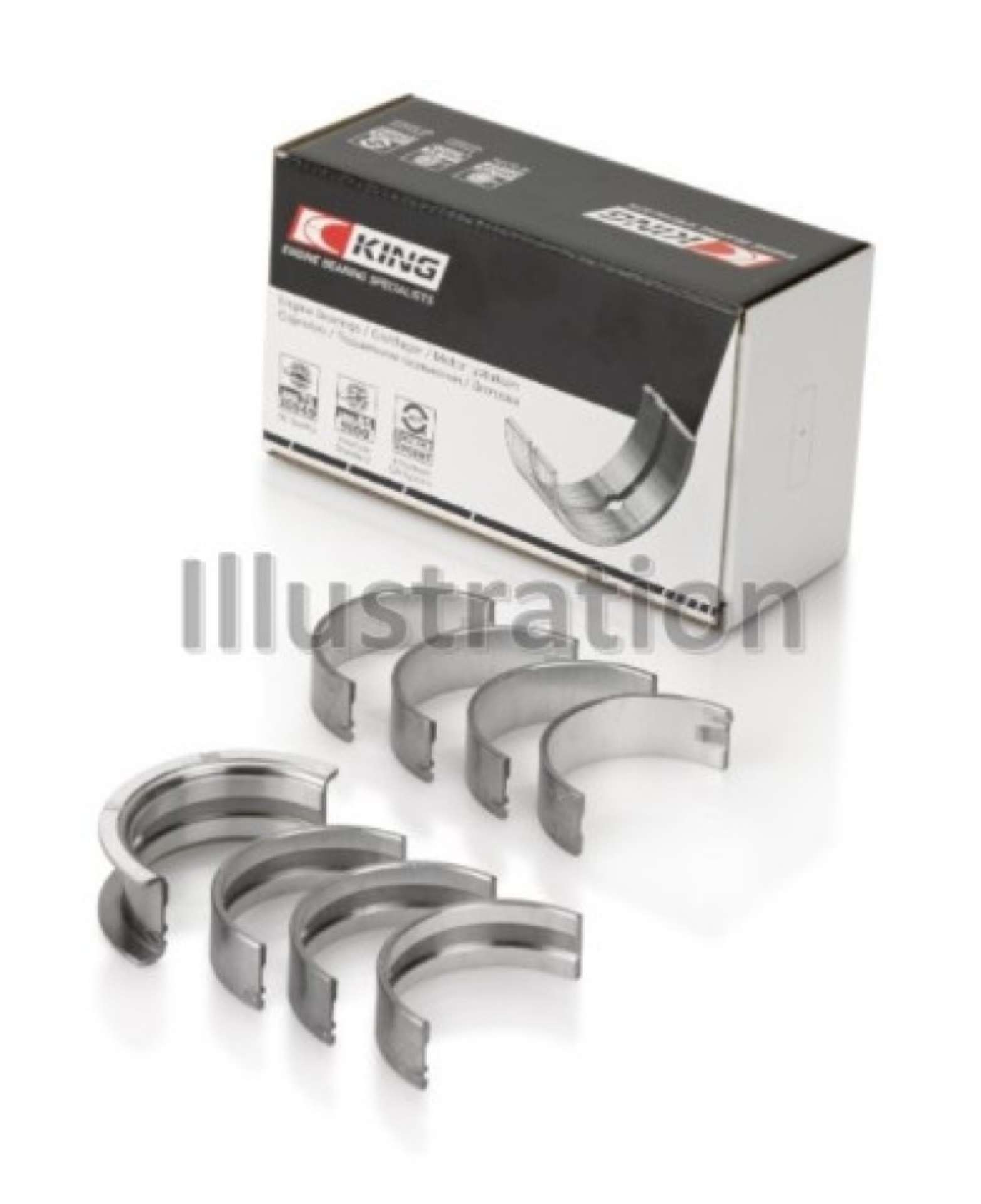 Picture of King Chrysler Valient Crankshaft Main Bearings