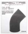 Picture of Spectre Universal Intake Elbow Tube ABS 3in- OD - 45 Degree - Black Textured Powdercoat