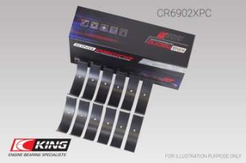 Picture of King Nissan VQ35HR-VQ37VHR-VR30DTT Size STDX pMaxKote Rod Bearing Set