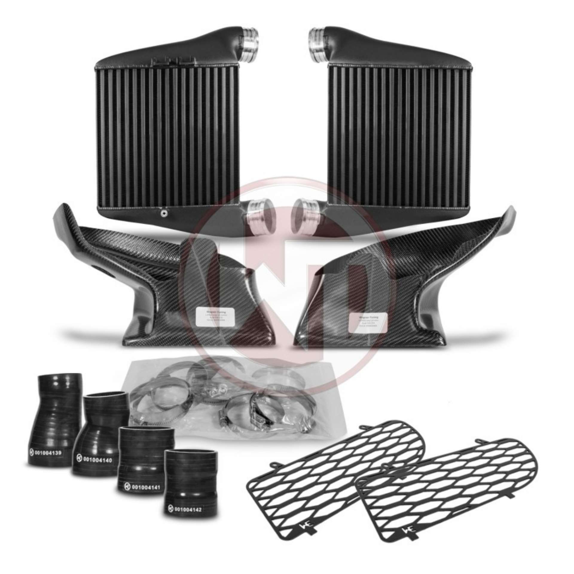 Picture of Wagner Tuning Audi A4-RS4 B5 Competition EVO2 Intercooler Kit w-Carbon Air Shroud