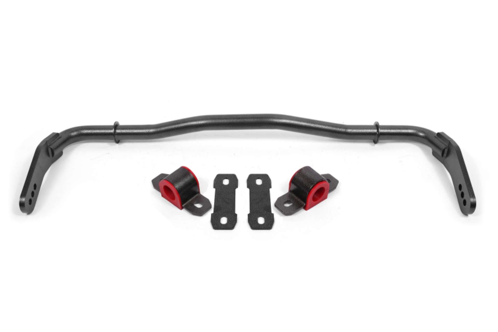 Picture of BMR 08-20 Dodge Challenger Front Hollow 38mm Adjustable Sway Bar Kit - Black Hammertone