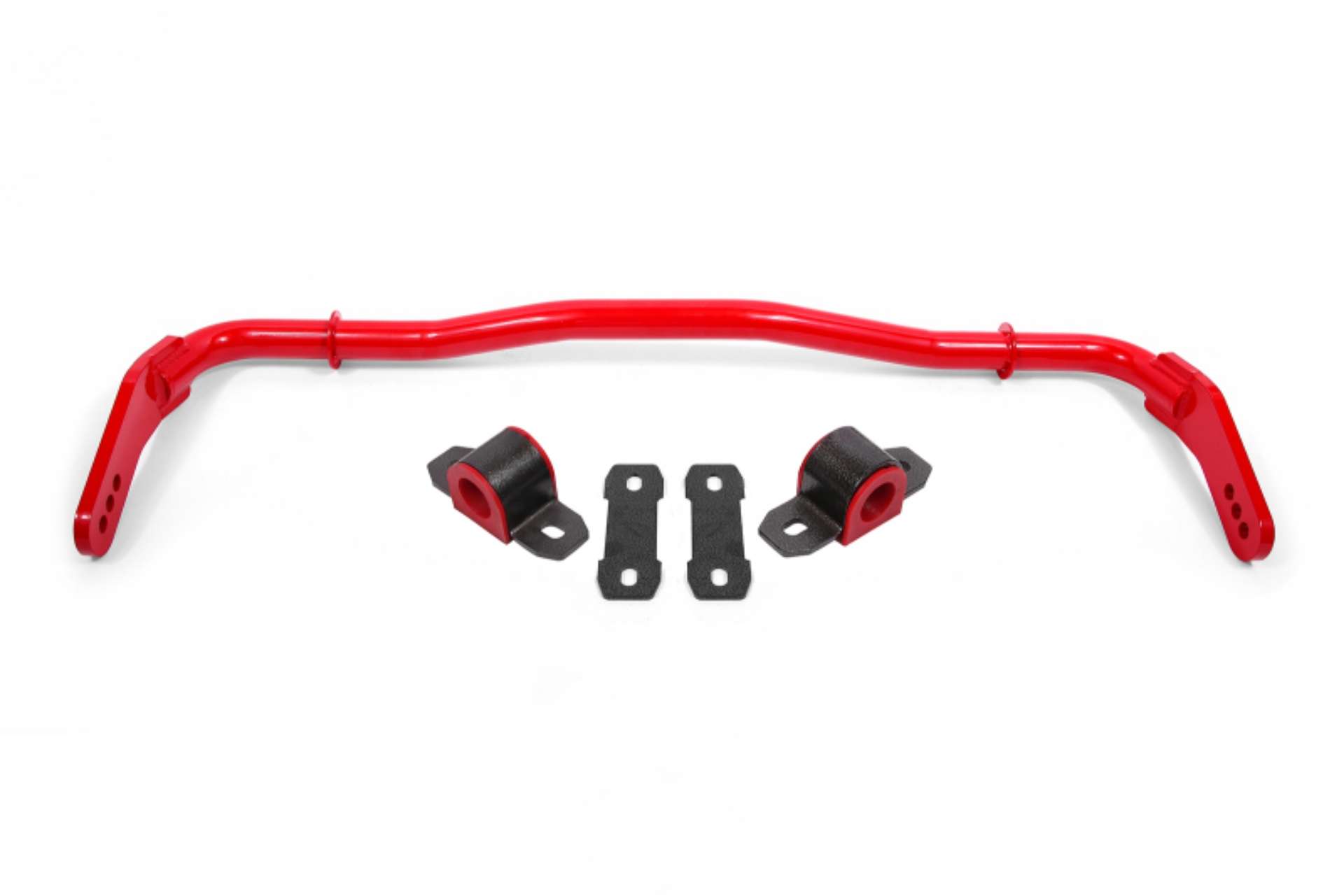 Picture of BMR 08-20 Dodge Challenger Front Hollow 38mm Adjustable Sway Bar Kit - Red