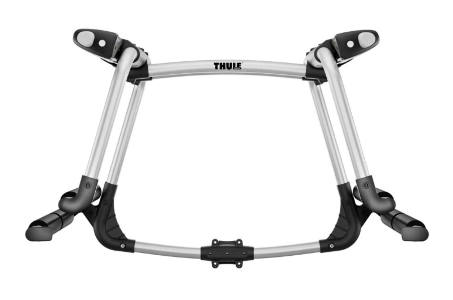 Picture of Thule Tram Ski-Snowboard Rack Req- Thule Hanging Hitch Bike Rack to Mount - Black-Silver