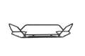 Picture of LP Aventure 15-17 Subaru Outback Big Bumper Guard - Powder Coated