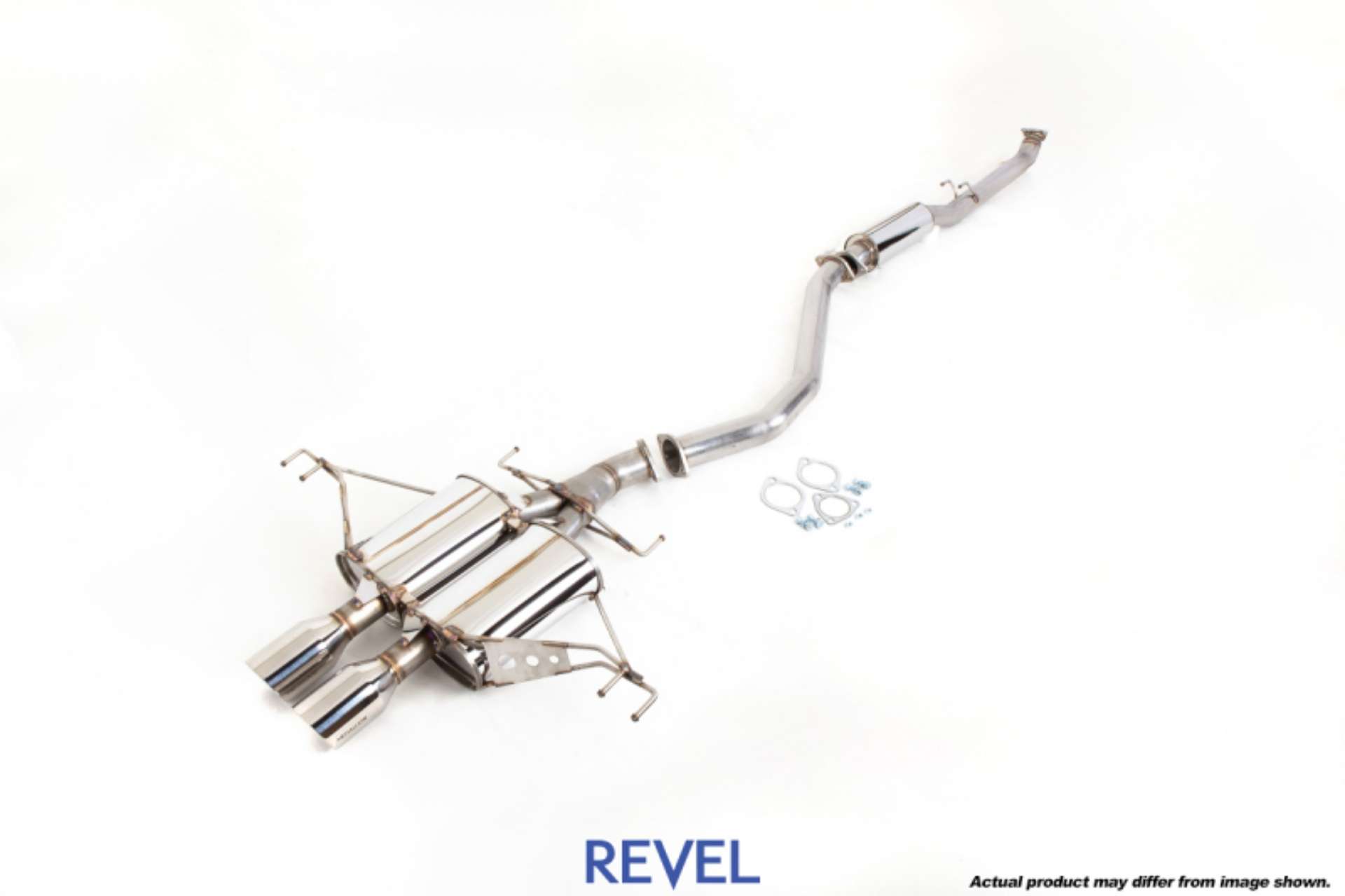 Picture of Revel Medallion Touring-S Catback Exhaust - Dual Muffler- Dual Tip 17-19 Honda Civic Type-R