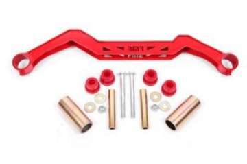 Picture of BMR 79-93 Ford Mustang Transmission Crossmember TH350-PG-700R4-C4-C6-AOD-4L60 - Red