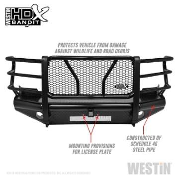 Picture of Westin-HDX Bandit 11-16 Ford F-250 - F-350 Front Bumper - Black