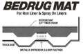 Picture of BedRug 99-16 Ford Super Duty 6ft 6in Bed Mat Use w-Spray-In & Non-Lined Bed