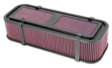 Picture of K&N Custom Racing Assembly 19in x 4-75in Carbon Fiber Air Filter