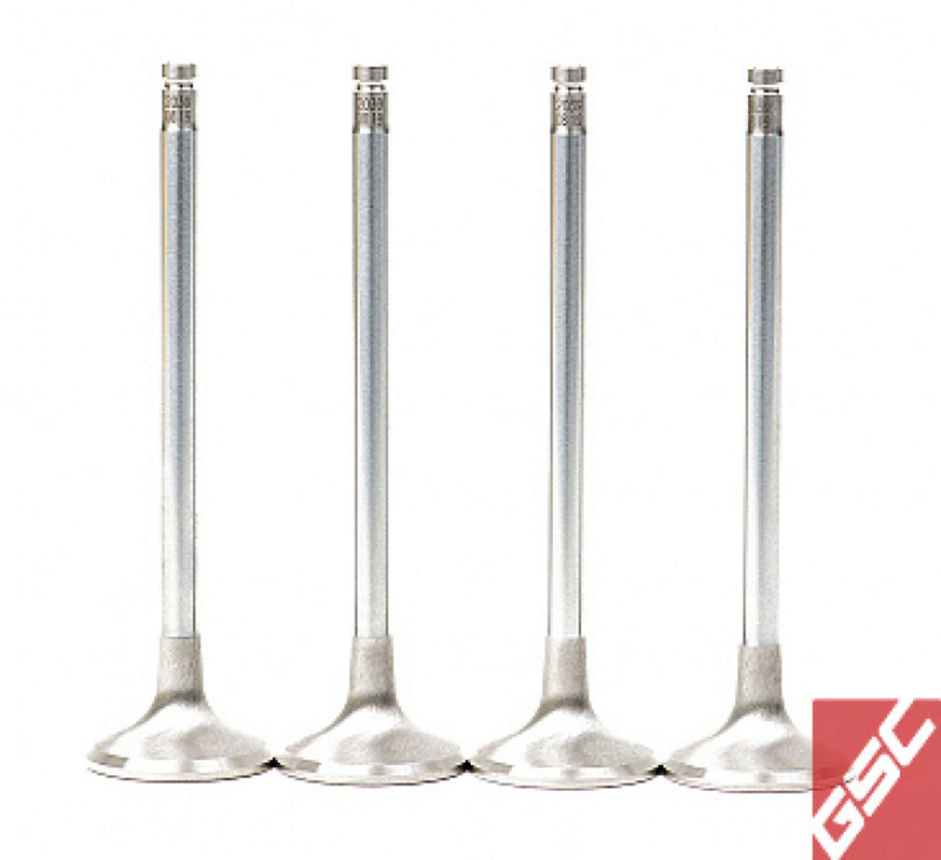 Picture of GSC P-D Honda B-Series B16A-B17A-B18C Chrome Alloy Exhaust Valve 28mm Head - 6mm Stem - Set of 8