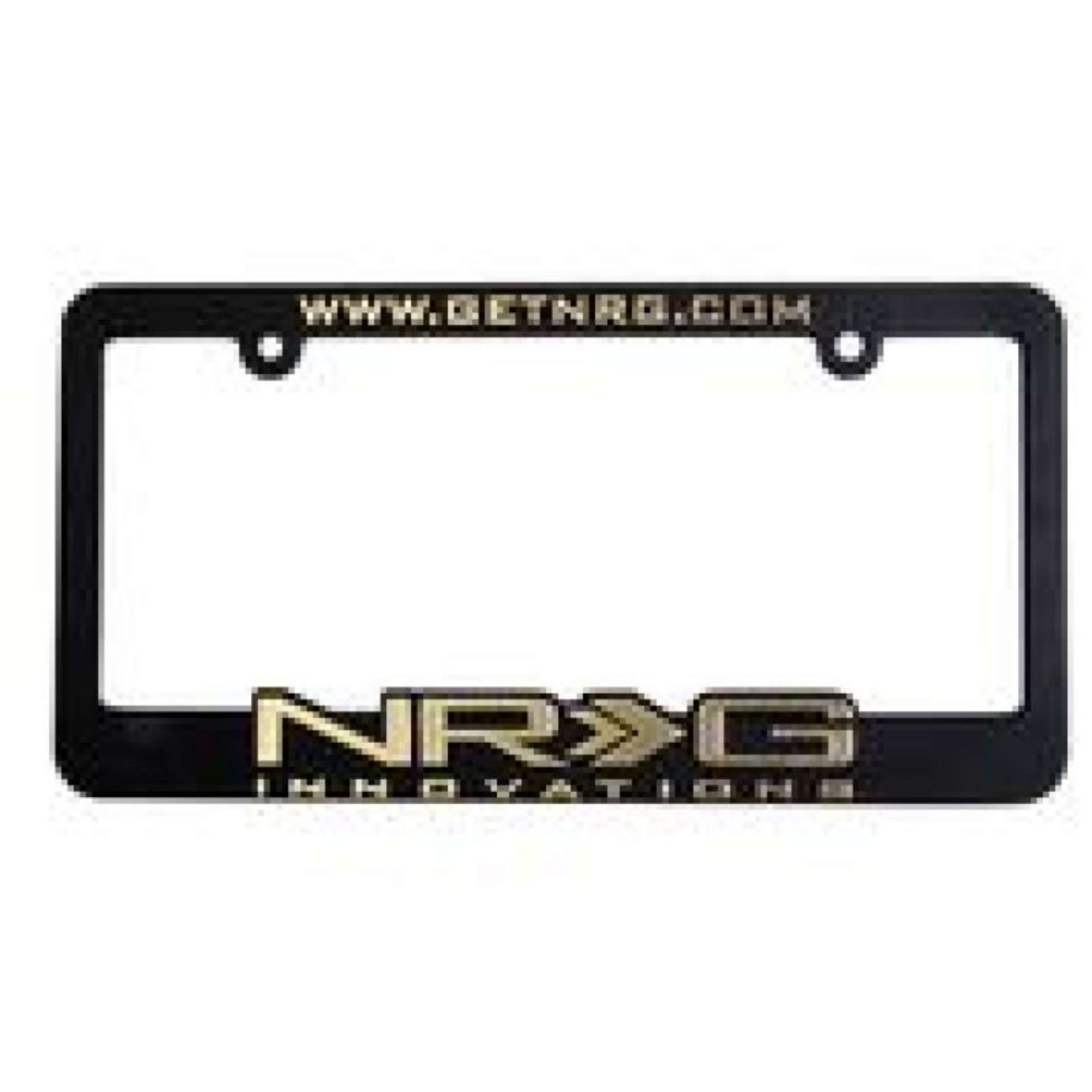 Picture of NRG License Plate Frame - Gold