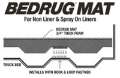 Picture of BedRug 07-16 Toyota Tundra 6ft 6in Bed Mat Use w-Spray-In & Non-Lined Bed