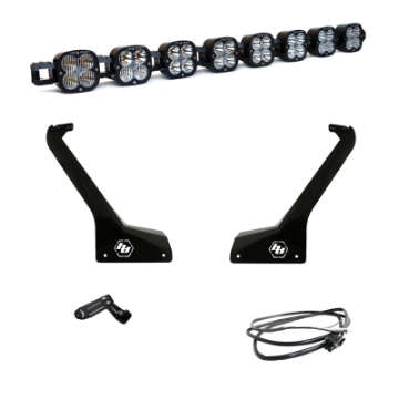 Picture of Baja Designs Jeep JL-JT Roof Bar LED Light Kit 8 XL Linkable w- Upfitter