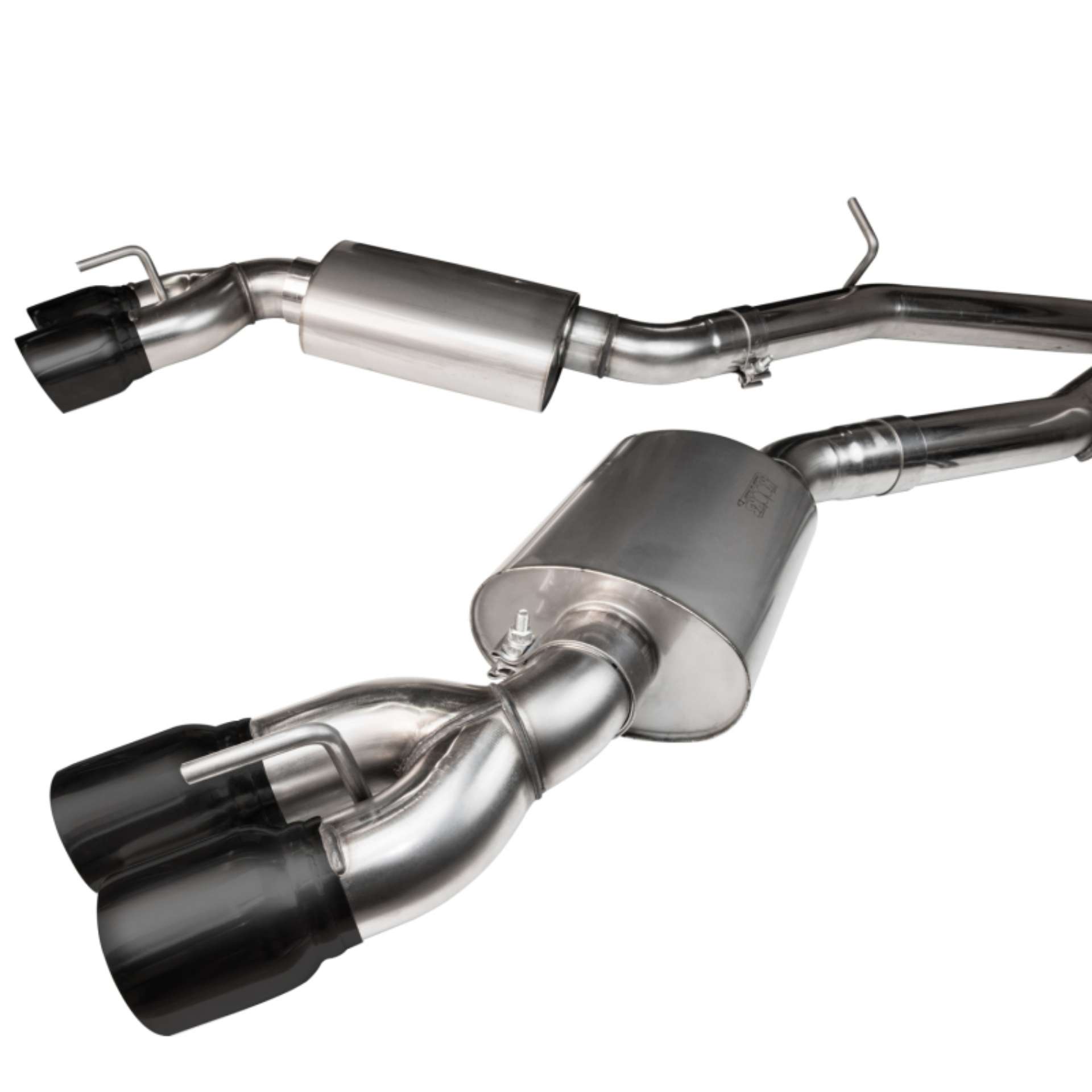 Picture of Kooks 16-20 Cadillac CTS-V 6-2L LT4 3in 304SS GREEN Catted Header-Back Exhaust w-Black Tips