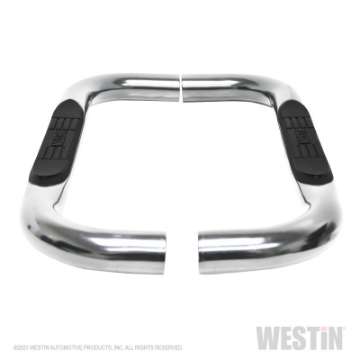 Picture of Westin 19-20 Chevy-GMC Silverado-Sierra 1500 Regular Cab E-Series 3 Nerf Step Bars - Stainless Steel