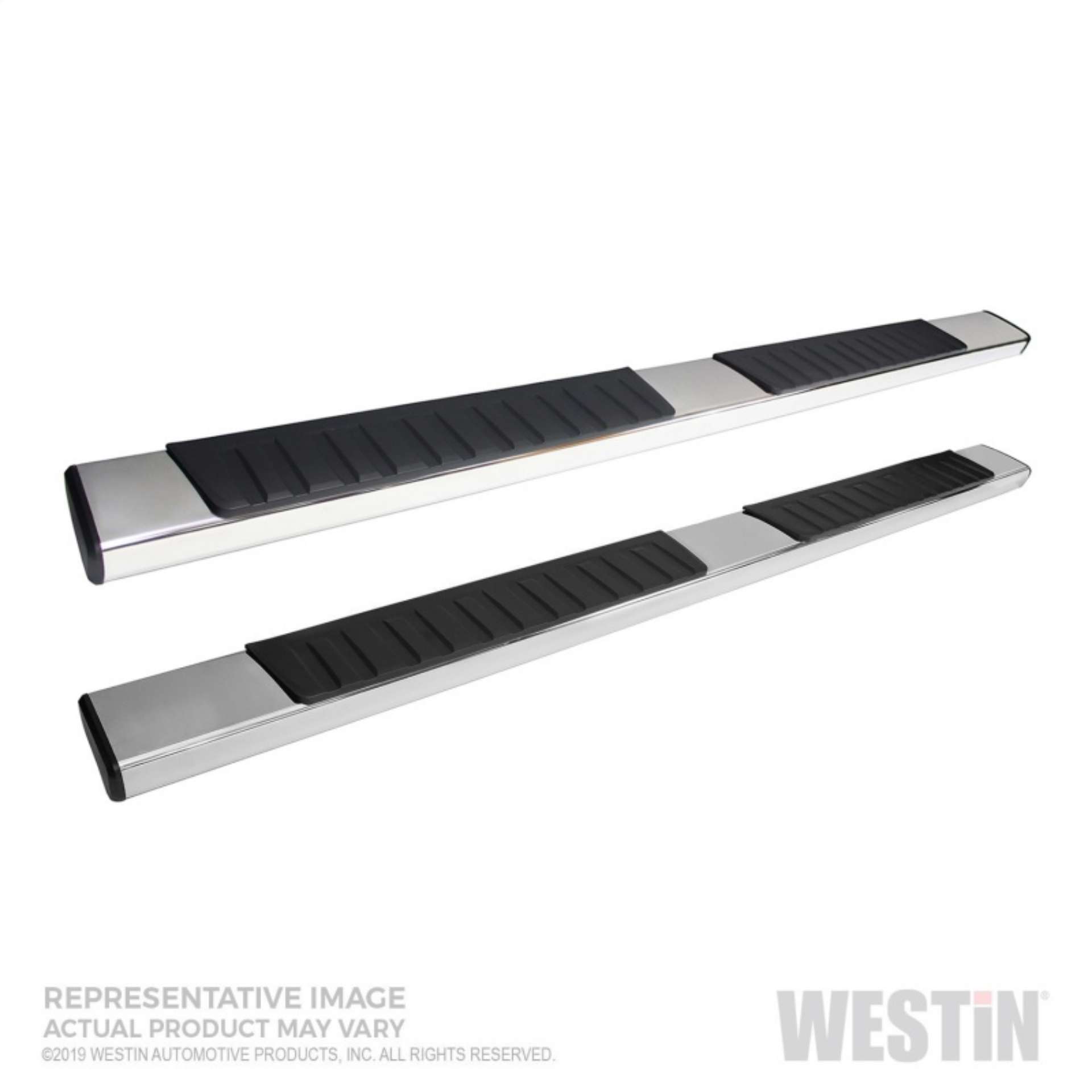 Picture of Westin 19-20 Chevy-GMC Silverado-Sierra 1500 Regular Cab R7 Nerf Step Bars - Stainless Steel