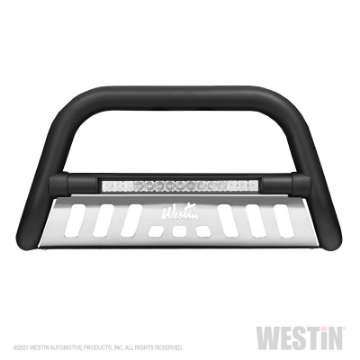 Picture of Westin 2020 Chevy Silverado 2500-3500 Ultimate LED Bull Bar - Textured Black