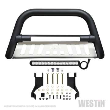 Picture of Westin 19-20 Ram 2500-3500 Ultimate LED Bull Bar - Textured Black